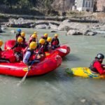पिरड़ी राफ्टिंग प्रशिक्षण केंद्र में 70 प्रतिभागी ले रहे जल क्रीड़ा व आपदा प्रबंधन का प्रशिक्षण