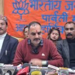 मणिकर्ण सड़क की बदहाली पर भाजपा का हमला, 39 करोड़ के दुरुपयोग के लगाए आरोप: संजीव पंडित