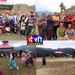 बंजार के टील बारधार में पहली बार महिलाओं की क्रिकेट प्रतियोगिता।