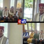 नवनियुक्त कुल्लू ब्लॉक कांग्रेस अध्यक्ष गोपाल ठाकुर का कुल्लू में भव्य स्वागत 